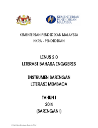 Semoga mendapat kejayaan dunia akhirat. Linus Membaca Thn 1