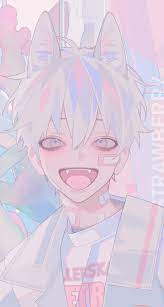 Aesthetic anime boy pink background. Inplick On Twitter Anime Drawings Boy Anime Wallpaper Cute Art