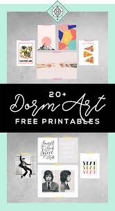 Free Printable Dorm Art 20 Prints For College Students Little Gold Pixel Dorm Art Free Printable Wall Art Dorm Wall Art