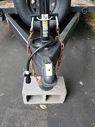 Trailer hitch accessory, safety chain 7800# 24 1/4d. Safety Chain Hanger Spare Tire Utility Trailer Spare Tire Mount