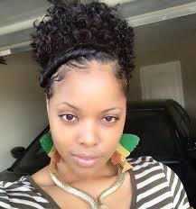 A simple and cute hairstyle for teenage girls. Best Cute Puff Hairstyle Natural Hair Twists Natural Hair Twist Out Hair Puff