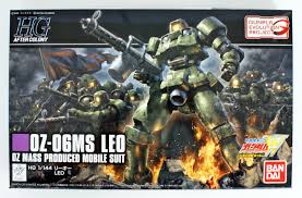 Optimal proportions for each form of the zeta gundam has been recreated in the latest format. Bandai Hguc 211 Gunpla Evolution Project Oz 06ms Leo 1 144 Scale Kit Gundam Science Fiction