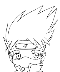 Dibujos de naruto para colorear. Dibujos De Kakashi Para Colorear Wonder Day Com