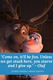 Related quizzes can be found here: 25 Magical Frozen 2 Movie Quotes From Olaf Anna Elsa Others