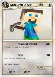 Minecraft steve with sword coloring pages. Pokemon Minecraft Steve 27