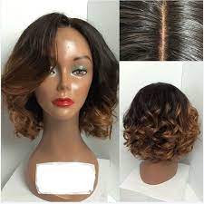 باروكة اومبر شعر طبيعى ويفى ناعمه wigs for black women human hair lace wigs lace wigs