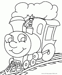 These train coloring pages to print will surely make things easier for both of you. Get This Train Coloring Pages Free Printable 31665