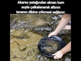 Turkiye De Akarsulardan Altin Arama Gold Panning Altin Nerede Bulunur Youtube