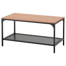A nice coffee table is almost as good as a nice cup of coffee. Fjallbo Coffee Table Black 35 3 8x18 1 8 Ikea