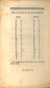 We can write each letter as a large letter (capital) or . Old English Latin Alphabet Wikipedia