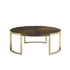 Chic round wood storage coffee table natural rotating accent tableby homary. Crestaire Autry Round Wood Coffee Table