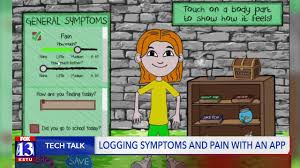 The symptoms of colon cancer in children are: Utahns Making App To Help Kids With Cancer Log Their Symptoms
