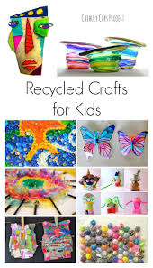 Amazing Recycled Crafts For Kids Recycled Crafts Kids Art For Kids Recycled Crafts