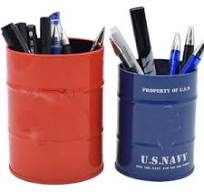 Pen Shape Tin Can - Custom Metal Pencil Box Holder