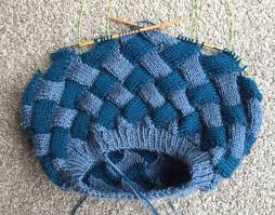 ravelry checkered chess champ entrelac hat by carol wells in 2021 entrelac hats knitted hats