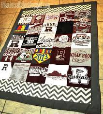 Fleece Backed T Shirt Quilt Quilts Shirt Quilt Tshirt Quilt