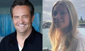 Gwyneth Paltrow omaggia Matthew Perry: “Ci siamo baciati”