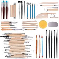 Caning is a trendy polymer technique on pinterest, but it also has some interesting historical ties to the venetian glass tradition of italy. Arts Crafts Sewing Wood And Steel Home School Use Polymer Clay Tools Modeling Clay Sculpting Tools Kits Pottery Tools For Beginners Professionals Arts Crafts Buyra 61 Pcs Ceramic Clay Tools Set
