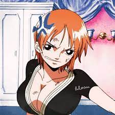 Nami Menina Anime Luffy Anime