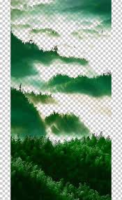 An overhead shot of various white flowers with their leaves on a wooden surface. Green Art Png Clipart Aesthetics Atmosphere Background Elements Chinese Style Cloud Free Png Download