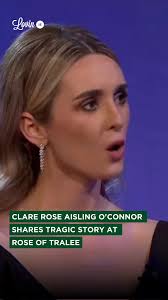 Powerful Moment of Clare Rose Aisling O'Connor Sharing Her Family's Story