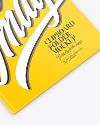 Find & download free graphic resources for invoices mockup. Clipboard Folder Mockup In Stationery Mockups On Yellow Images Object Mockups