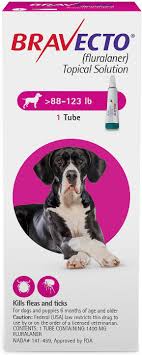 Bravecto is safe for puppies aged 6 months or older an can be given to breeding, pregnant and lactating dogs. Bravecto Topical Solution For Dogs 88 123 Lbs Pink Box 1 Dose 3 Mos Supply Chewy Com