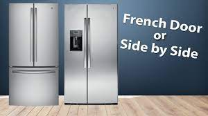 Whether you are looking for the right refrigerator for your kitchen remodel or need to replace an older appliance, you will want to explore the variety of units on the market to find the one that best fits your needs. What S Better French Door Vs Side By Side Refrigerators Youtube