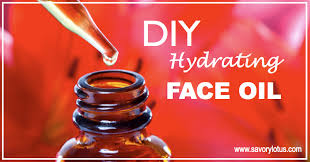 How to wash your face with oil. Diy Hydrating Face Oil Savory Lotus