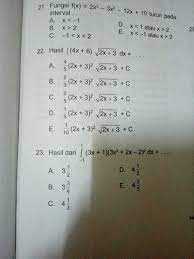 We did not find results for: Soal Dari Buku Detik Detik Un Matematika Sma Ipa Kategori Soal Integral Soal Nomor 22 Dan 23 Brainly Co Id