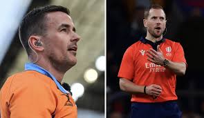 Match officials for the weekend, including England vs Ireland referee