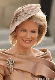 Queen Fabiola's Diamond Fringe Brooch