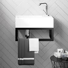 Lave Mains Modulo Avec Structure Metal Idee Deco Toilettes Lave Main Lave Main Toilette