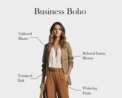 Hình ảnh về Different outfit styles: office, casual, party, boho