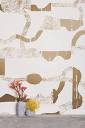 Shop La Strada Wallpaper in Gold and Cream | Burke Decor