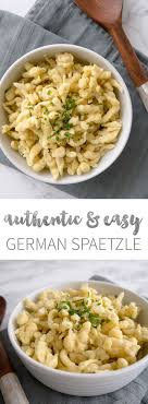 Easy German Spaetzle Recipe German Egg Noodles Recipes Spaetzle Recipe Food