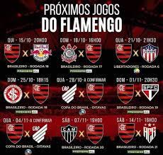 O clube de regatas do flamengo foi fundado em. Calendario Dos Proximos Sou Rubro Negro De Coracao Facebook