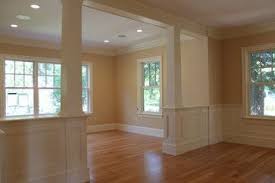 Interior Finish Carpentry Traditional Living Room Roomdividerfireplace Home Remodeling Half Walls Home
