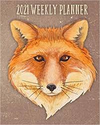 Amazon Com 2021 Weekly Planner With Schedule And Goals Fox And Wild Animals Illustrations 9781949852042 Wild Fox Animal Illustration Animals Wild Animals
