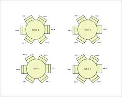 round table seating chart bismi margarethaydon com