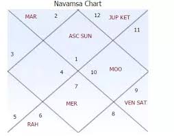 what is the difference between birth chart and navamsa chart