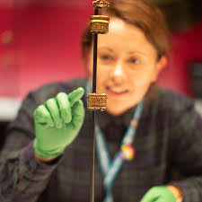As part of our career's month this February, we are hearing from Laura  Howarth who is the only Archaeology and Engagement Manager, working at the  Anglo-Saxon royal burial ground of Sutton Hoo