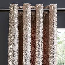 Metallic Leopard Gold Velvet Eyelet Curtains Dunelm Silver Curtains Gold Velvet Gold Curtains