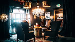 The Blue Room At The Los Angeles Athletic Club Designed By Timothy Oulton Blue Rooms Speakeasy Decor Design