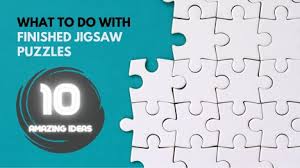 Before taking your jigsaw puzzle off the kitchen table, make sure that it is glued first. What To Do With Your Jigsaw Puzzle When Finished Sheepbuy Blog