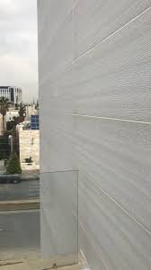 Full service office location and are located at anami building in amman. Capital Bank S Facade In Jordan With Translucent W Structurae