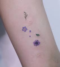 Forget me not tattoo has become quite a favorite design in the past few years. Forget Me Not Tattoo Small Cute Simple Tattoos