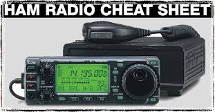 Ham Radio Cheat Sheet