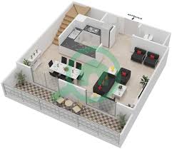 Each dwelling unit has its own front and backyard which is enclosed by a boundary wall. Floor Plans For Type B Duplex Middle Unit 2 Bedroom Apartments In Parklane Residence 4 Bayut Dubai