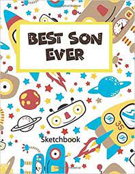 Best Son Ever Practice Draw Workbook Large Blank Pages For Sketching Classroom Edition Sketchbook For Kids Journal Sketch Book Sketch Pad Drawing Practice